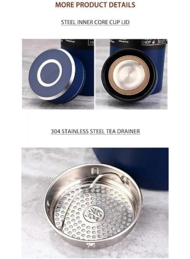 UShop U-Shop Thermal Bottle ✔ Vacuum-insulated, leak-proof, BPA-free stainless steel sports bottle for coffee and tea, perfect for travel to keep drinks hot or cold, 1000ml capacity - Image 3